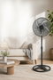 Kumtel KTF-340 Ventilador de 18 pulgadas Negro